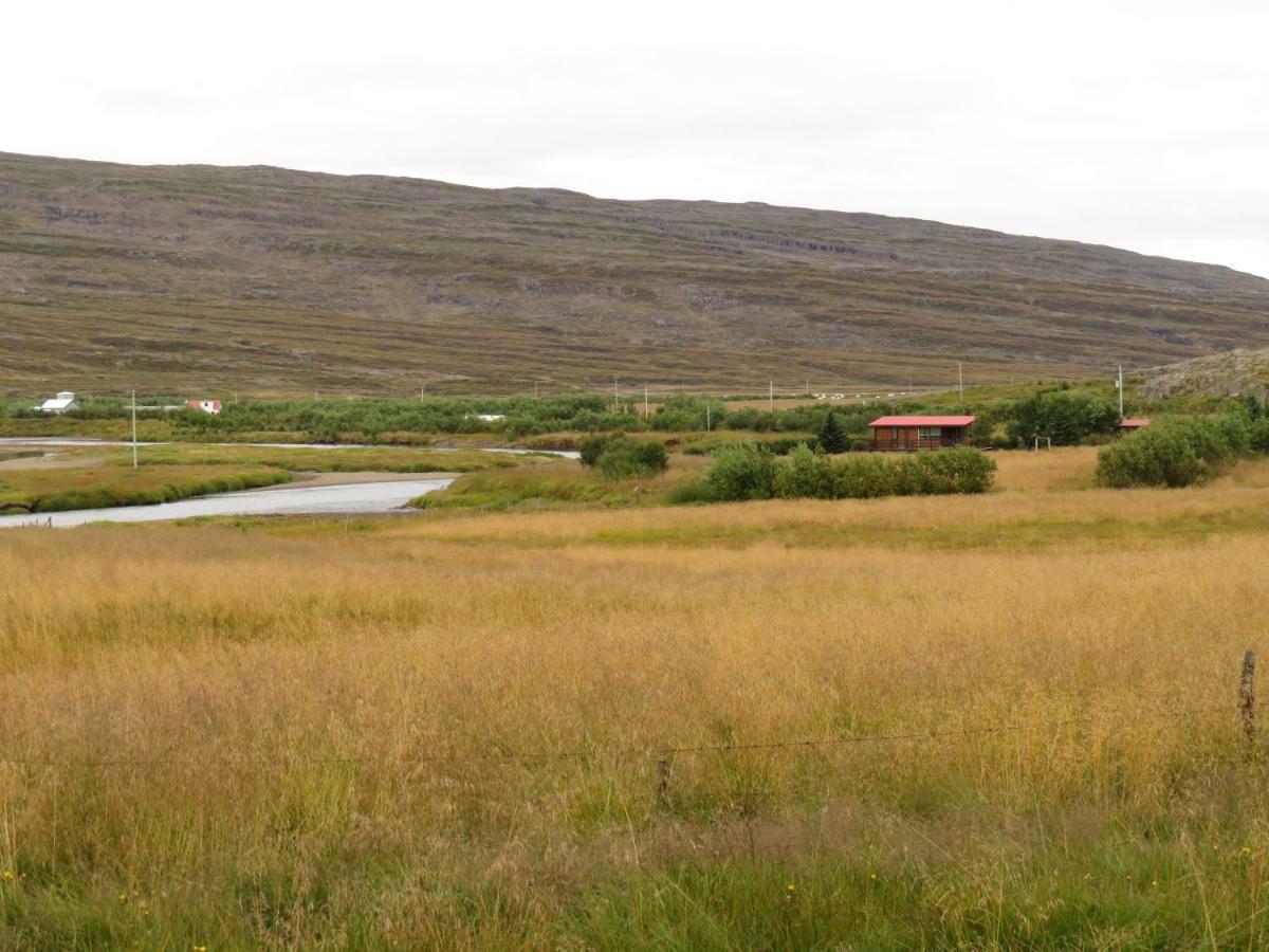 Villa Hvammur 1 With Private Hot Tub Drangsnes Exterior foto